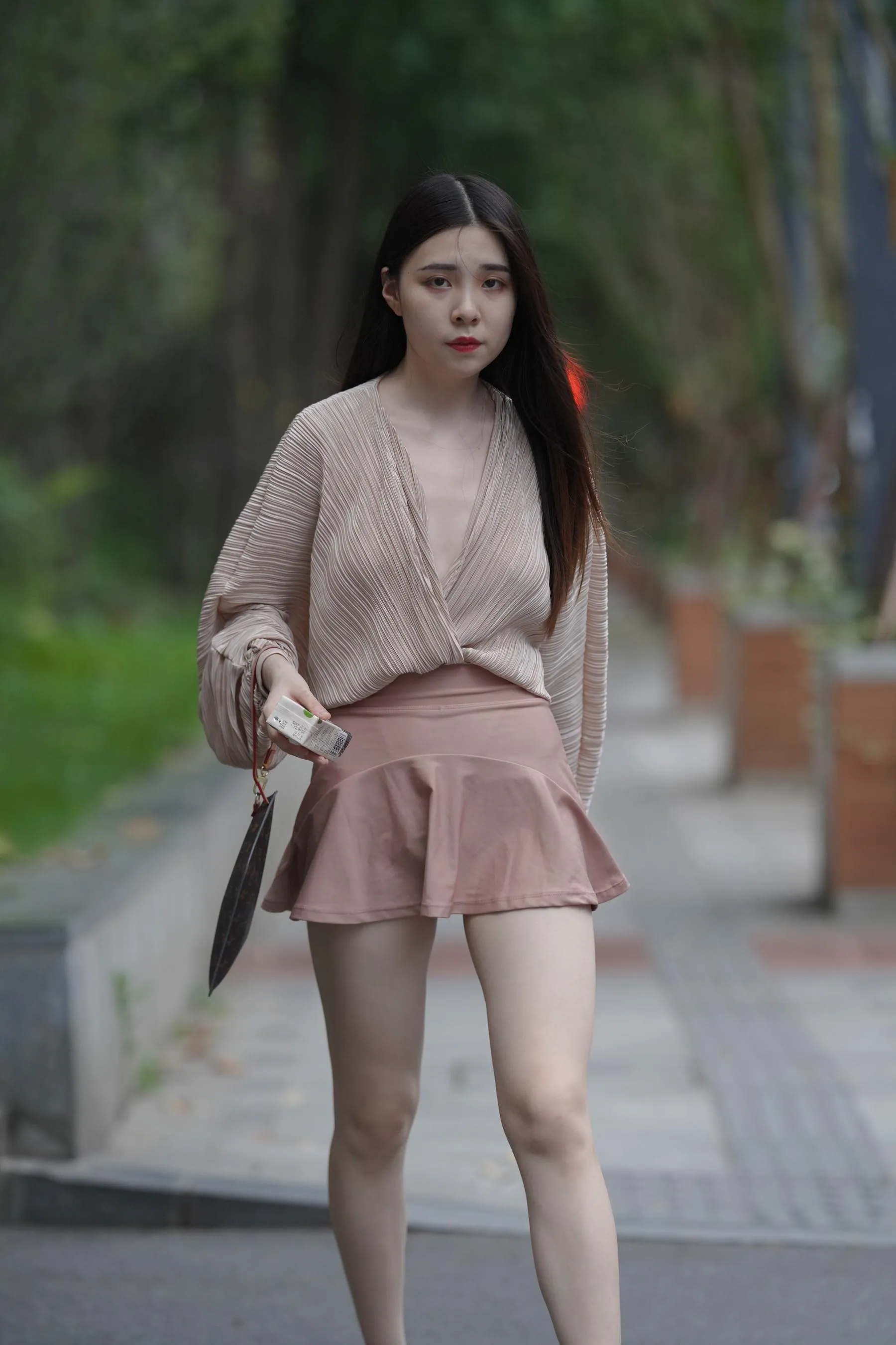 魔镜街拍 NO.167 可爱的粉色短裙小姐姐 [495P]插图2